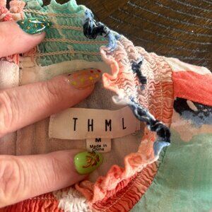 THML Floral Sleeveless Top